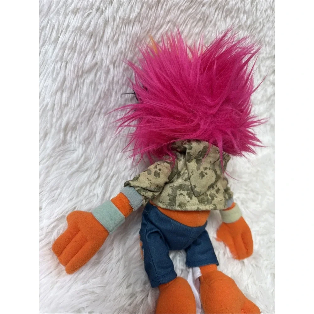 Disney Store Muppets Animal Plush Punk Rock Drummer Stuffed Toy 12